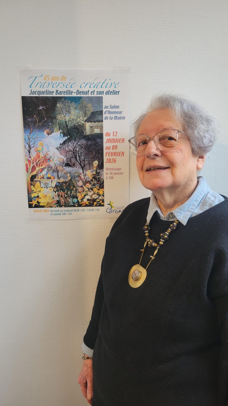 Jacqueline Bareille-Denat : Exposition « 45 ans de Traversée créative »
