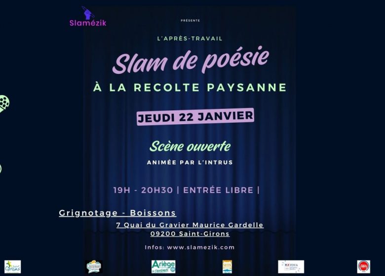 Scène Ouverte Slam_Saint-Girons