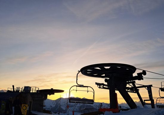 Sunset Ski à Guzet