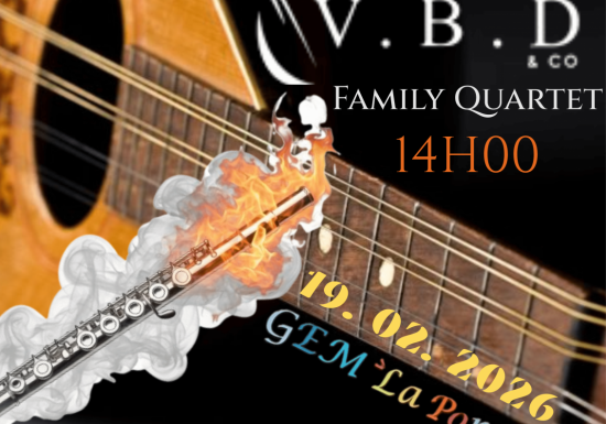 Concert « BD FAMILY Quartet »