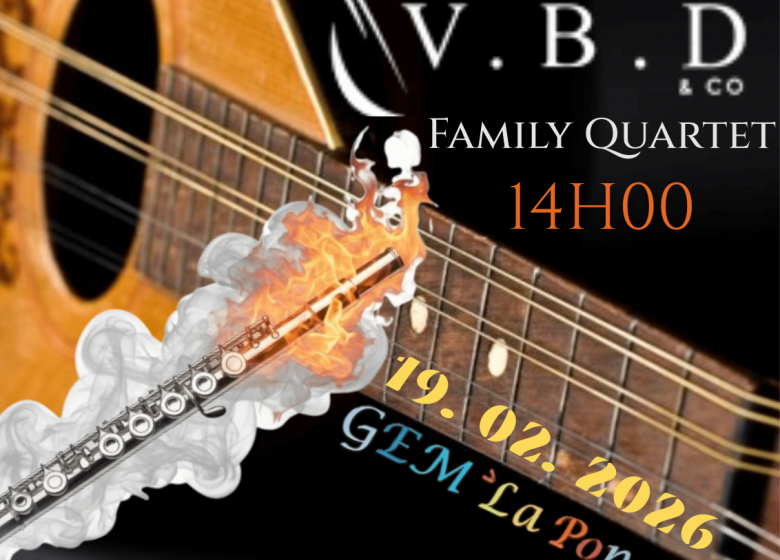 Concert « BD FAMILY Quartet »_Saint-Girons