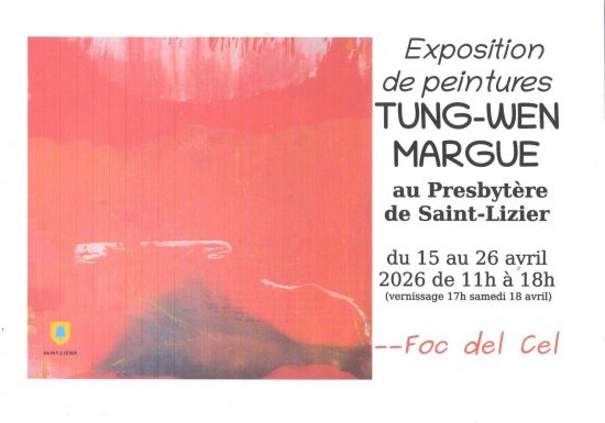 Exposition de peintures Tung-Wen MARGUE