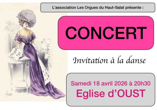 Concert « Invitation à la danse »