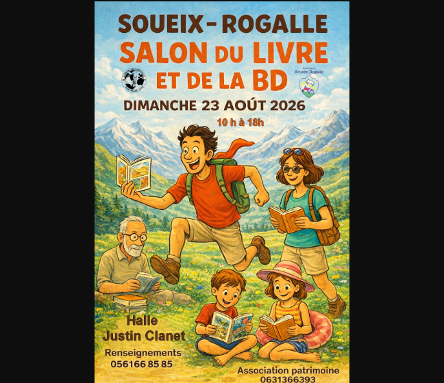 Salon du livre et de la BD_Soueix-Rogalle