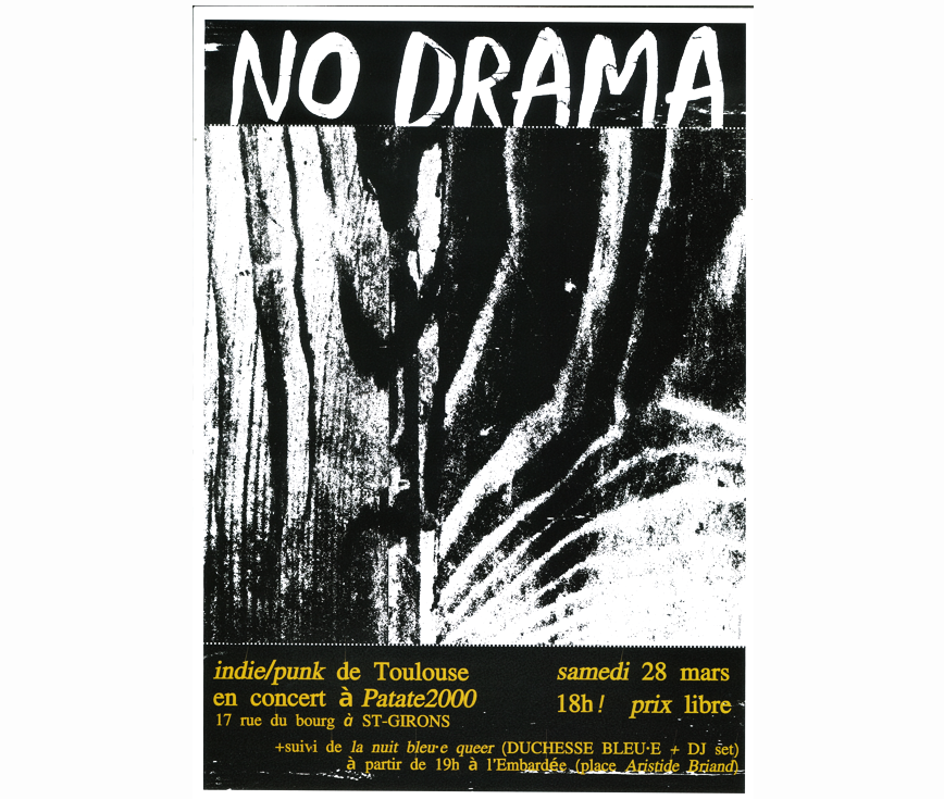 Concert à Patate 2000: « No Drama »