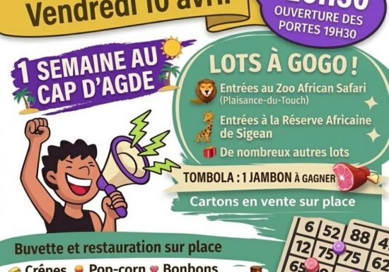 Loto de l&rsquo;école d&rsquo;Eycheil