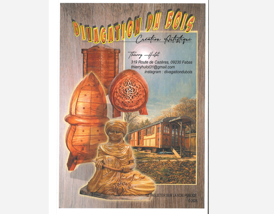 Exposition « Divagation du Bois »
