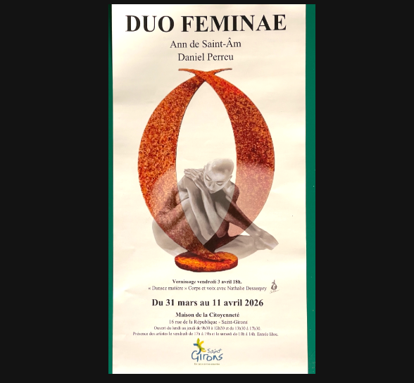 Exposition « Duo Feminae »_Saint-Girons