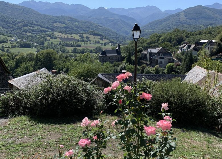 vue panoramique depuis Arrout