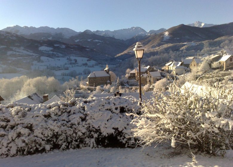 Arrout en Hiver sous la neige