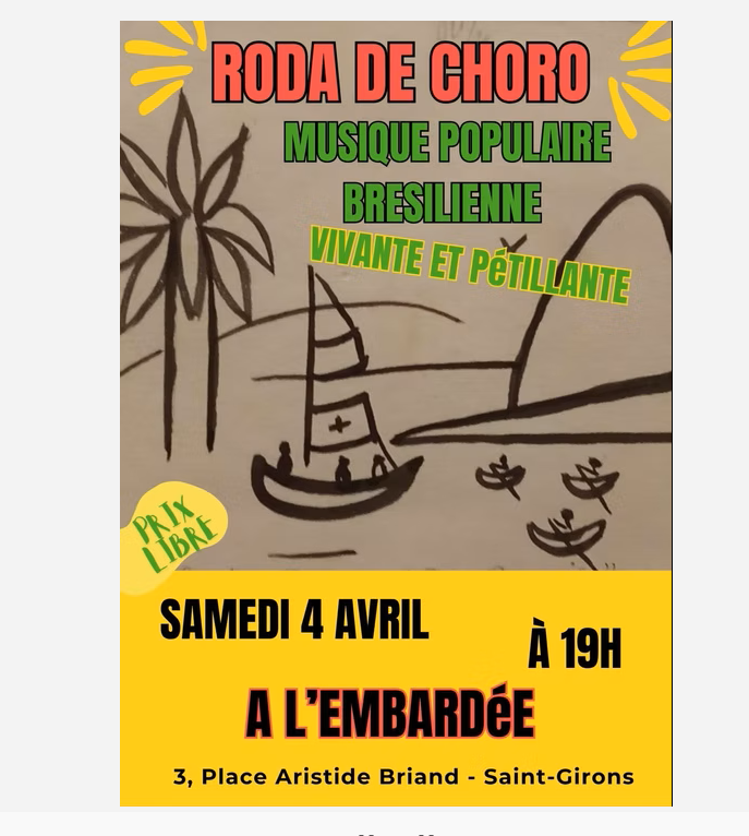 Concert «&nbsp;Roda de Choro&nbsp;»