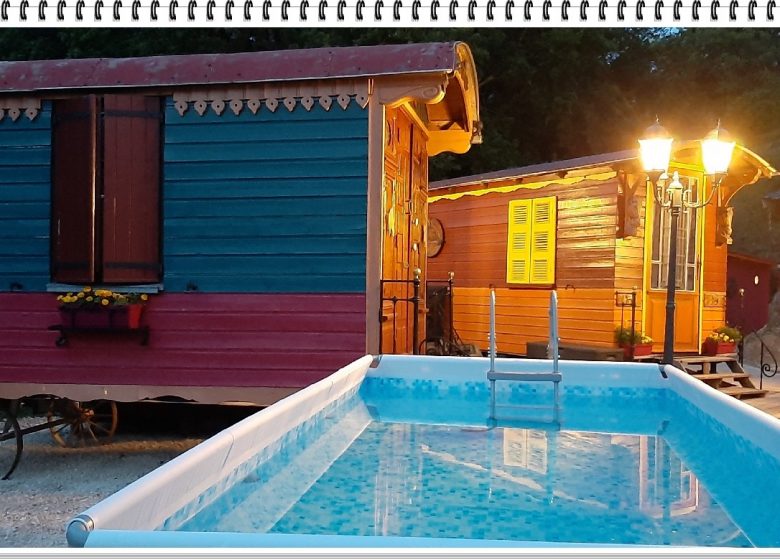 Gite roulottes de l&rsquo;Alchimiste