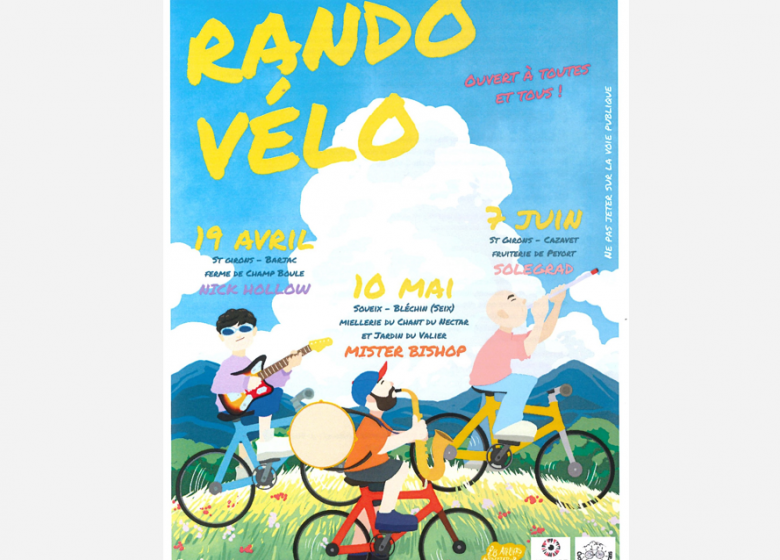Rando vélo agriculturelle St Girons – Barjac_Saint-Girons