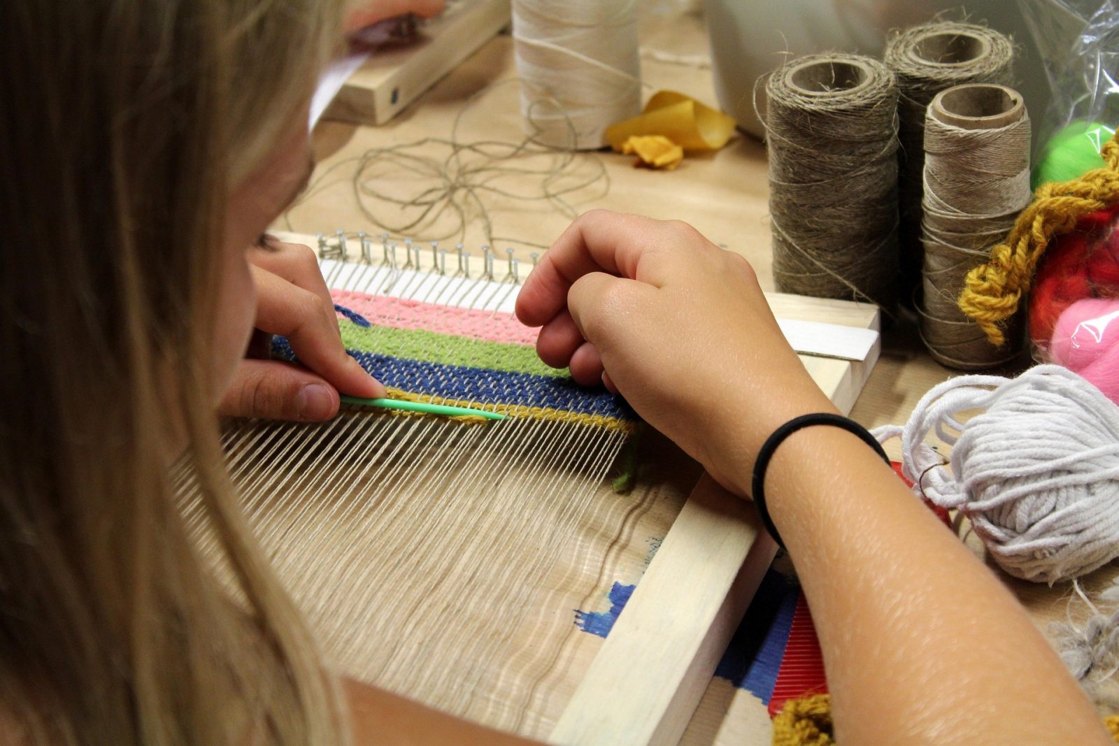 Atelier tissage