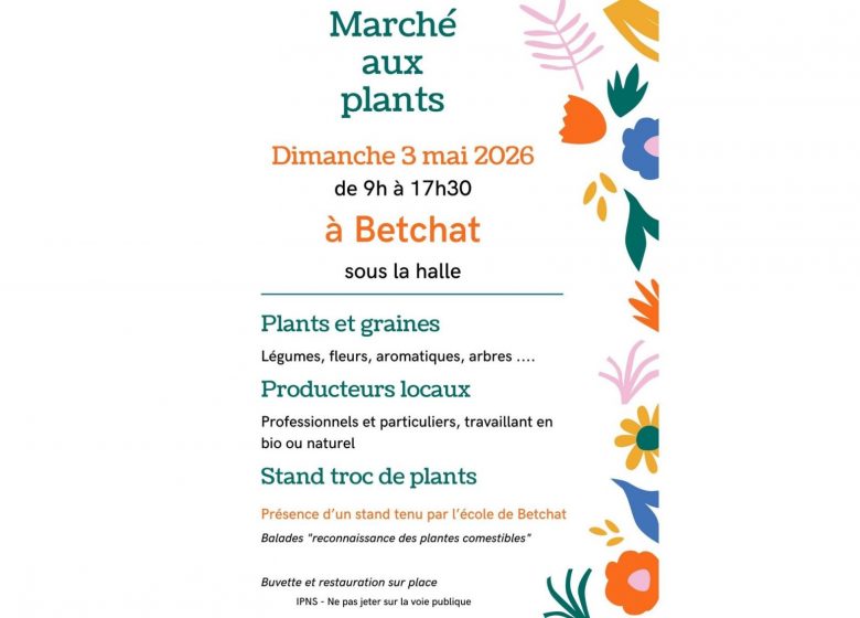 Marché aux plants de Betchat_Betchat