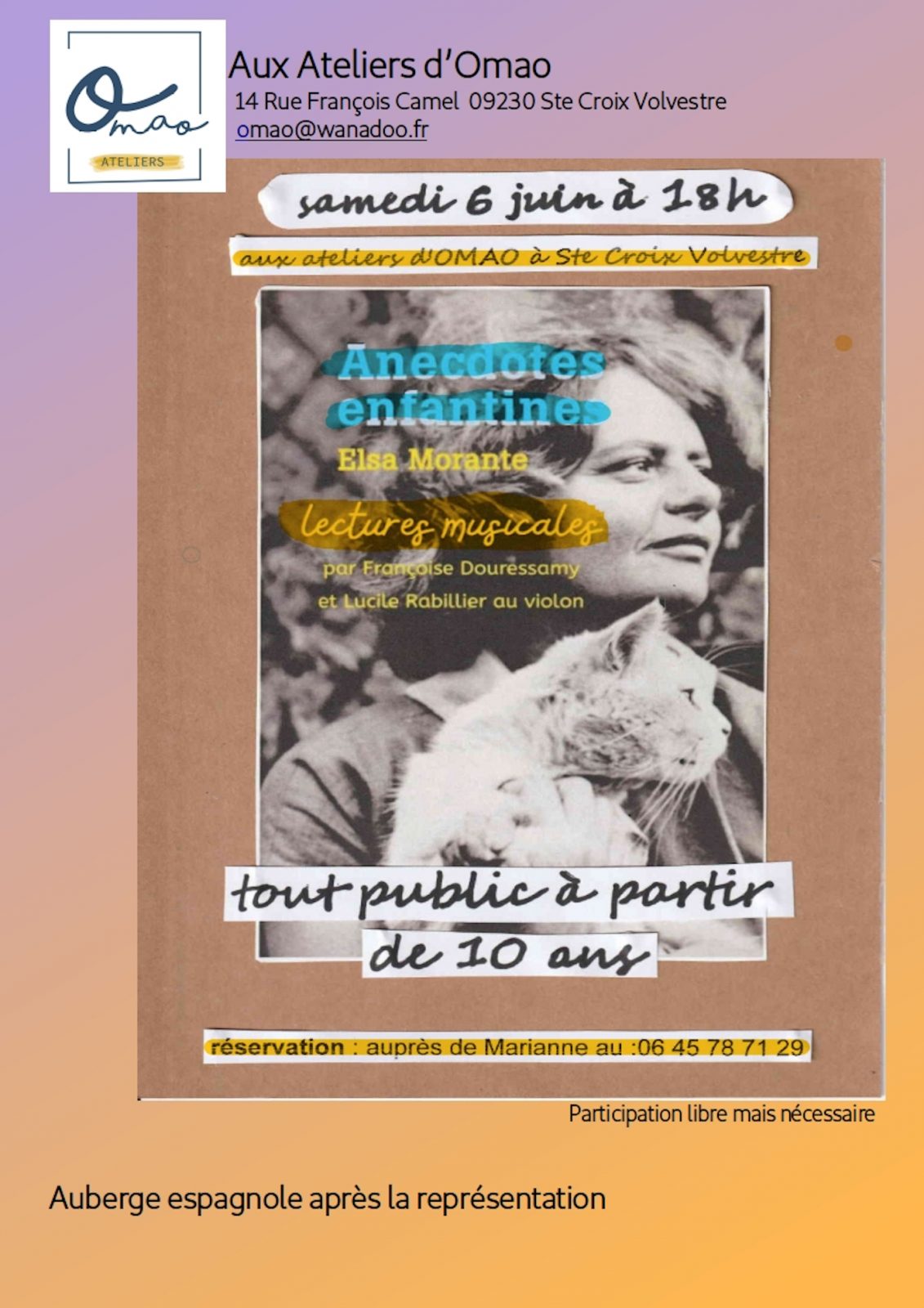 Anecdotes enfantines