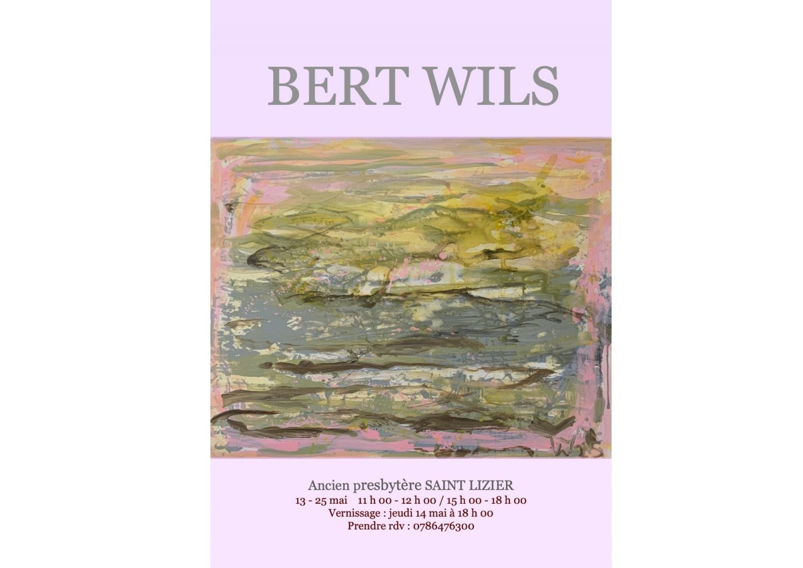 Exposition « Entre peinture et Paysage » de Bert Wils