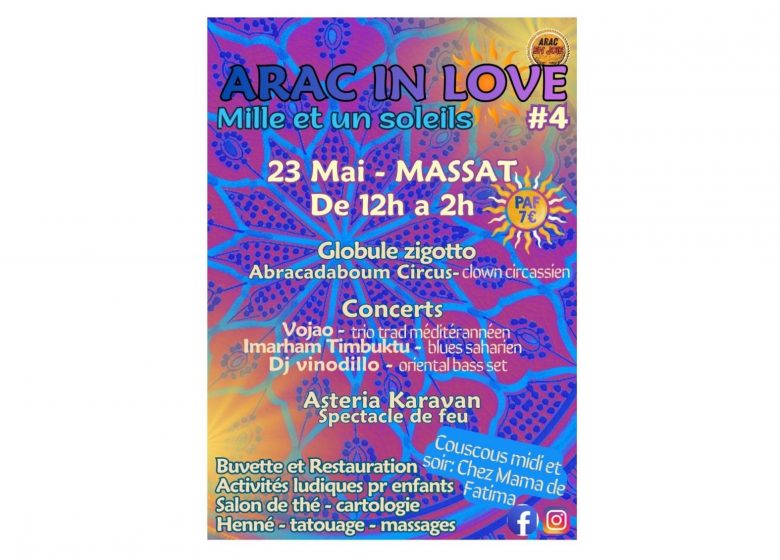 Arac in love #4 – Milles et un soleils_Massat