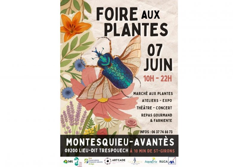 Foire aux plantes_Montesquieu-Avantès