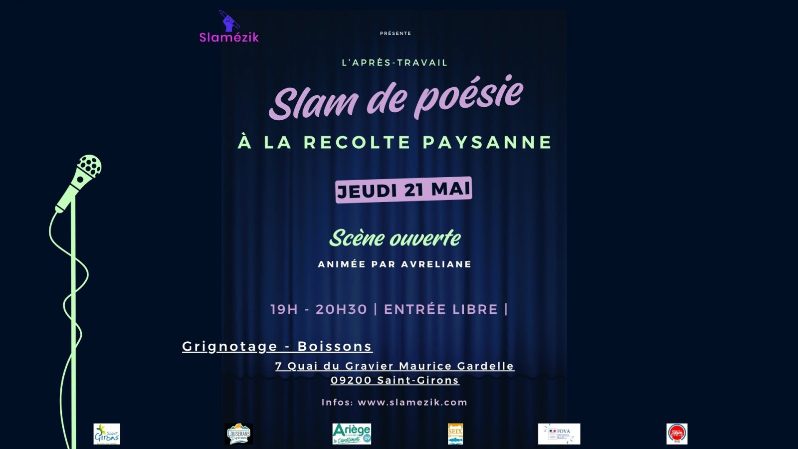 Scène Ouverte Slam
