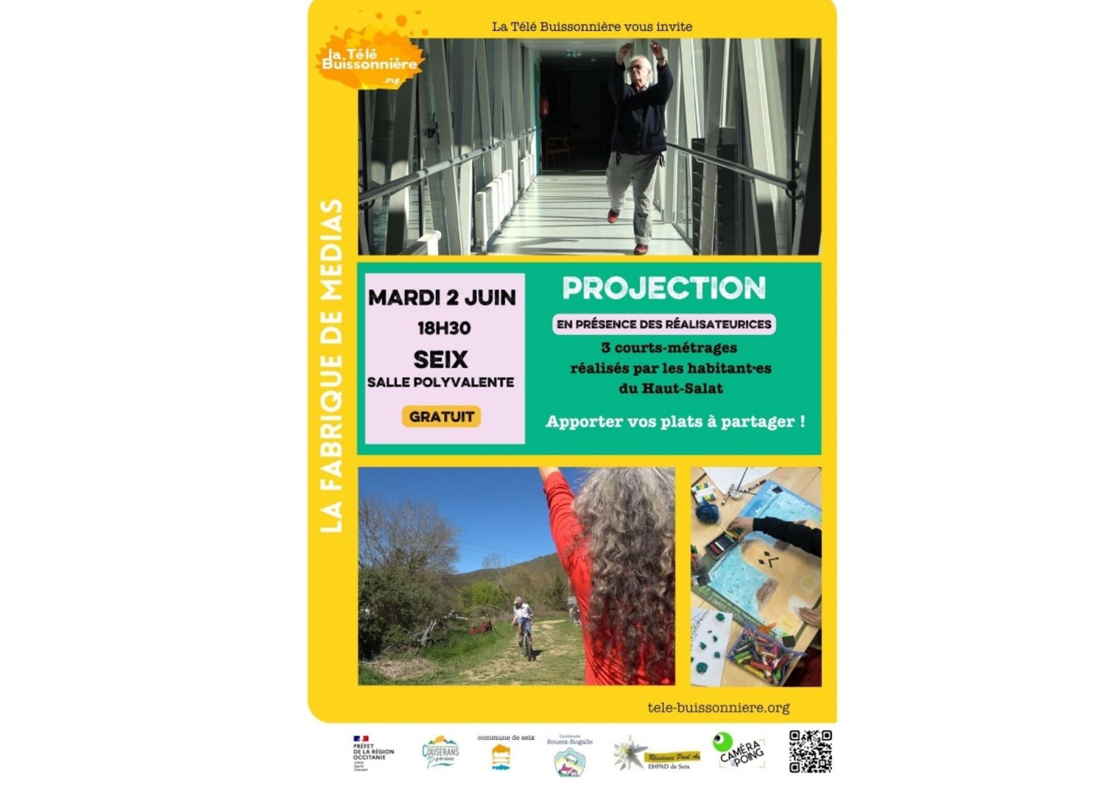 Soirée Projection Courts-Métrages