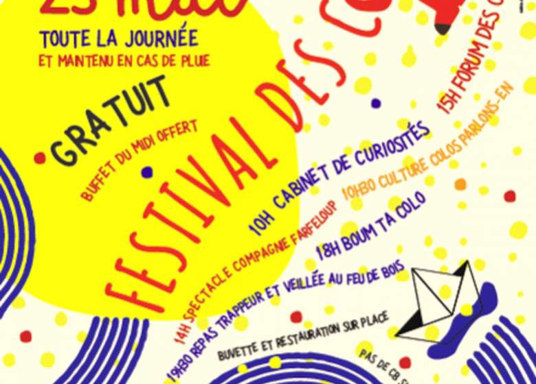 Affiche du festival des Colos 2026