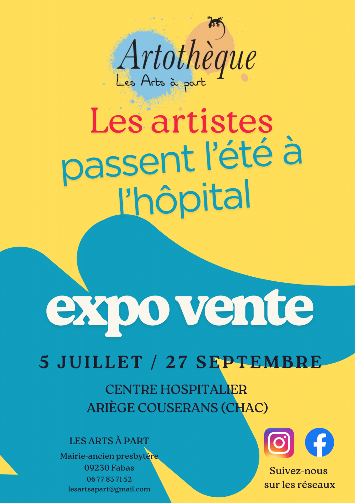 Les artistes passent l&rsquo;été à l&rsquo;hôpital