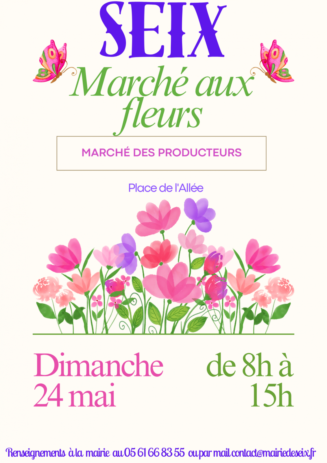 Marché aux fleurs