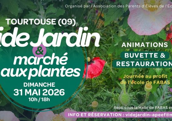 Vide jardin et marché aux plantes