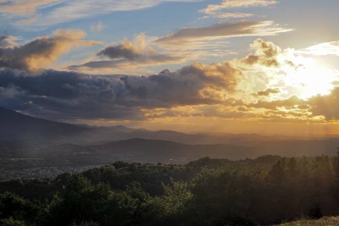 Rando-terroir coucher de soleil au Tuc de Montcalivert_Saint-Girons