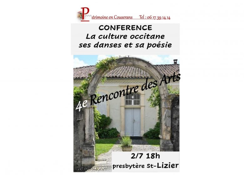 Conférence  » La culture occitane-ses danses et sa poésie »_Saint-Lizier