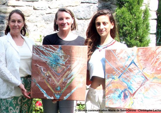 Exposition de Louiza Malguitou organisée par le Service  Culture et Patrimoine de la mairie de Saint-Girons