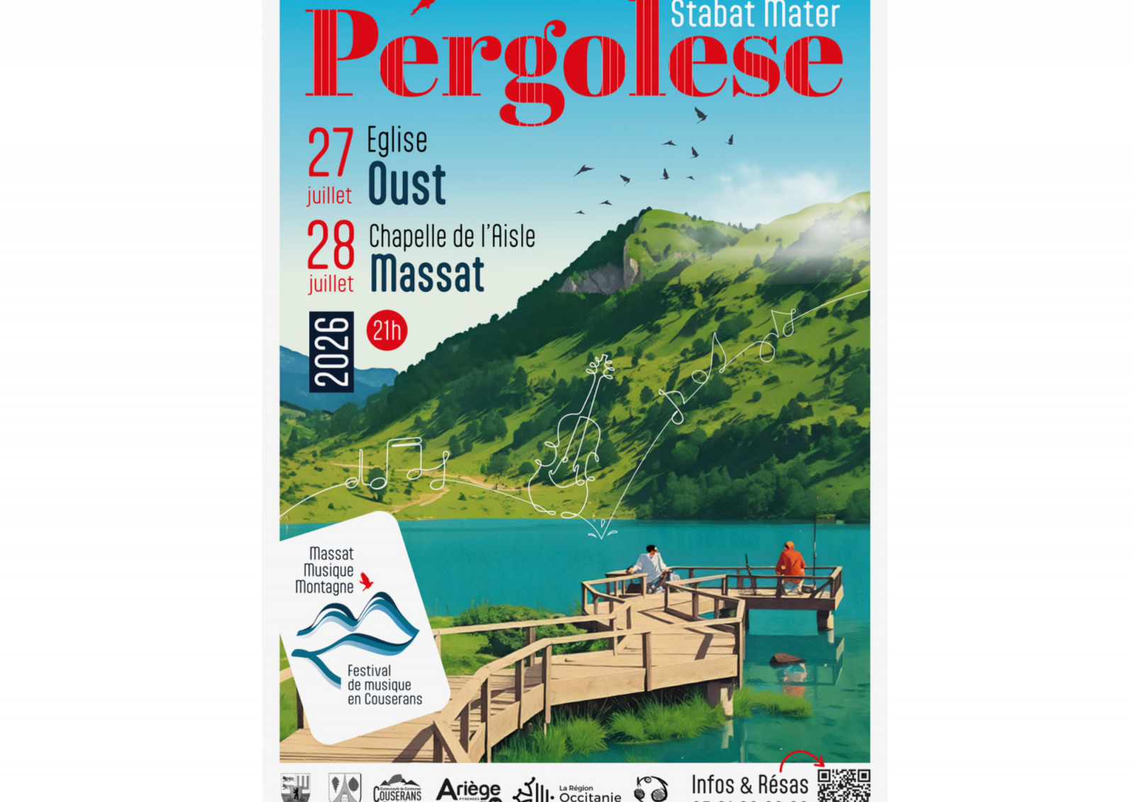 Concert musique de chambre – Festival Massat Musique Montagne