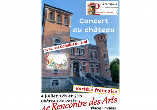 Concert au château: Mémoire et patrimoine de la chanson française