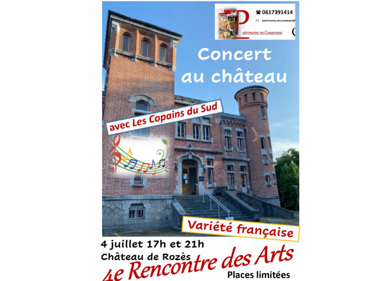 Concert au château: Mémoire et patrimoine de la chanson française_Saint-Lizier