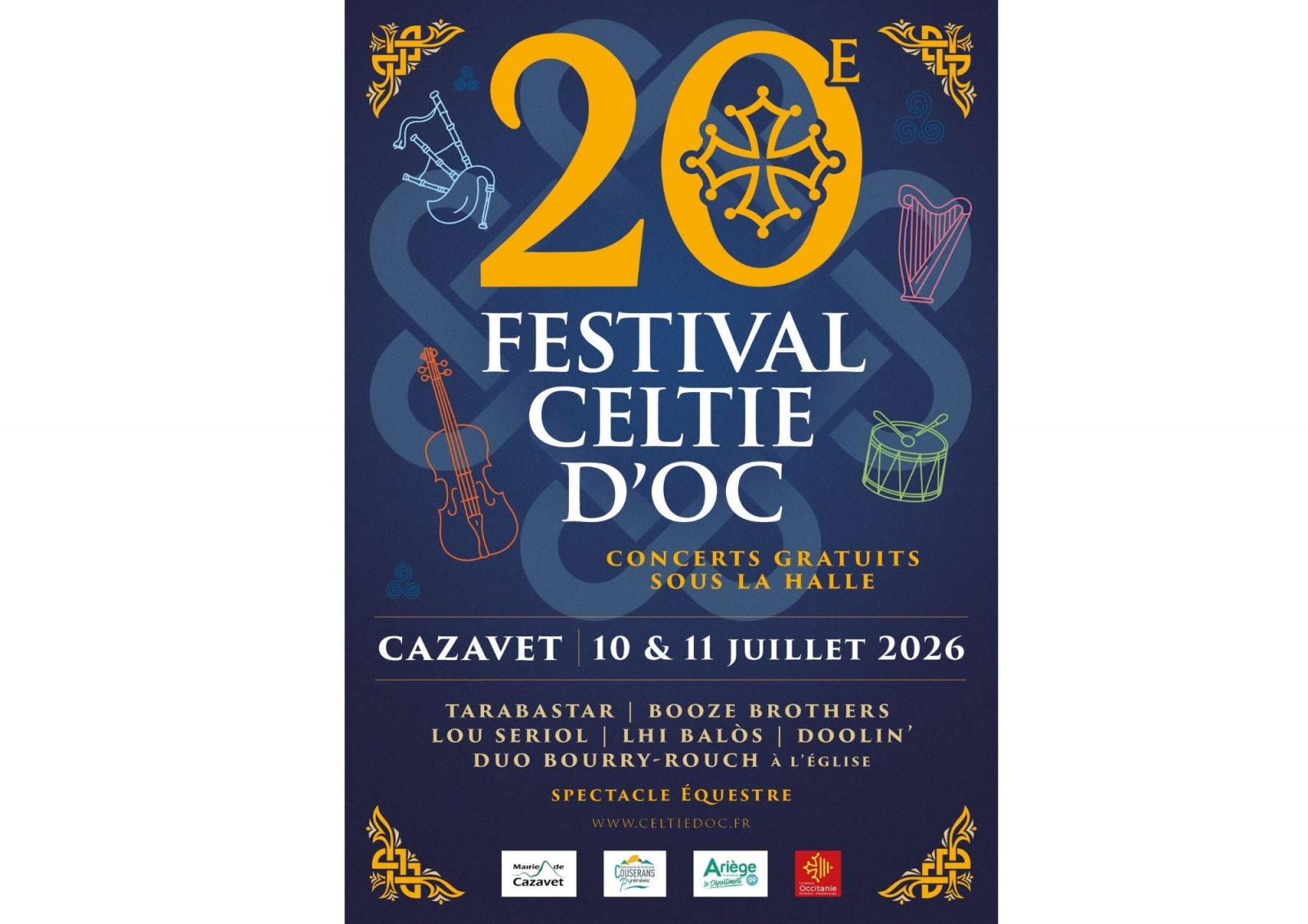 Festival Celtie D&rsquo;Oc 2026