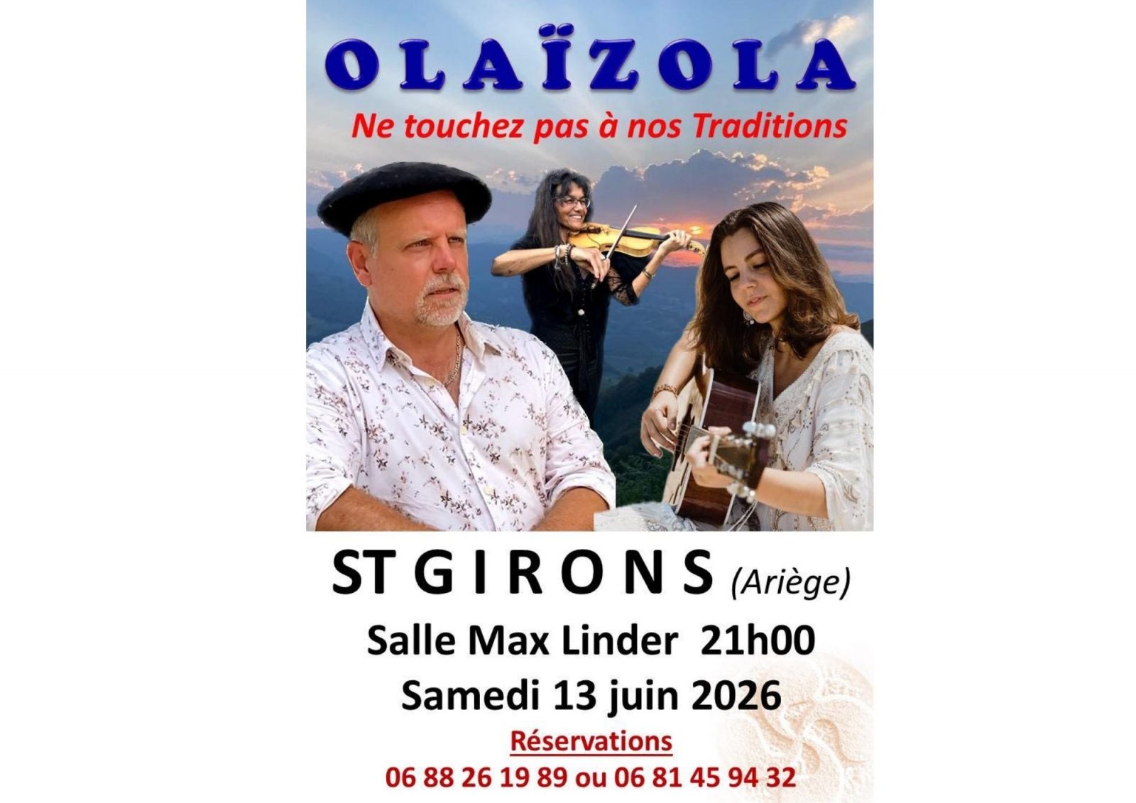 Concert David Olaïzola