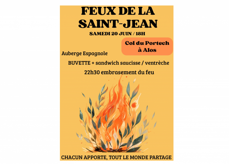 feu de la saint Jean Alos_Alos