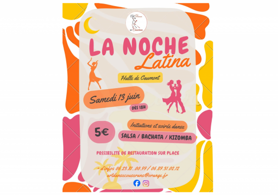 Art Danse en Couserans met l’ambiance avec La Noche Latina