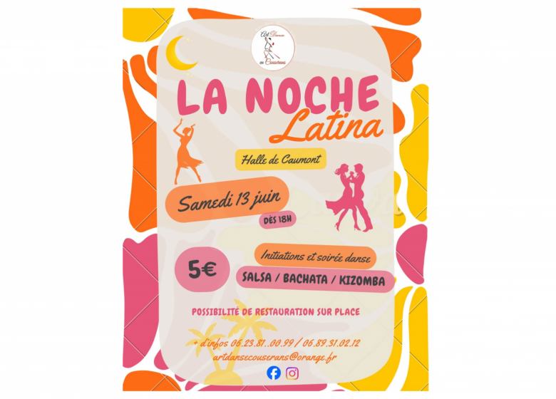 Art Danse en Couserans met l’ambiance avec La Noche Latina_Caumont