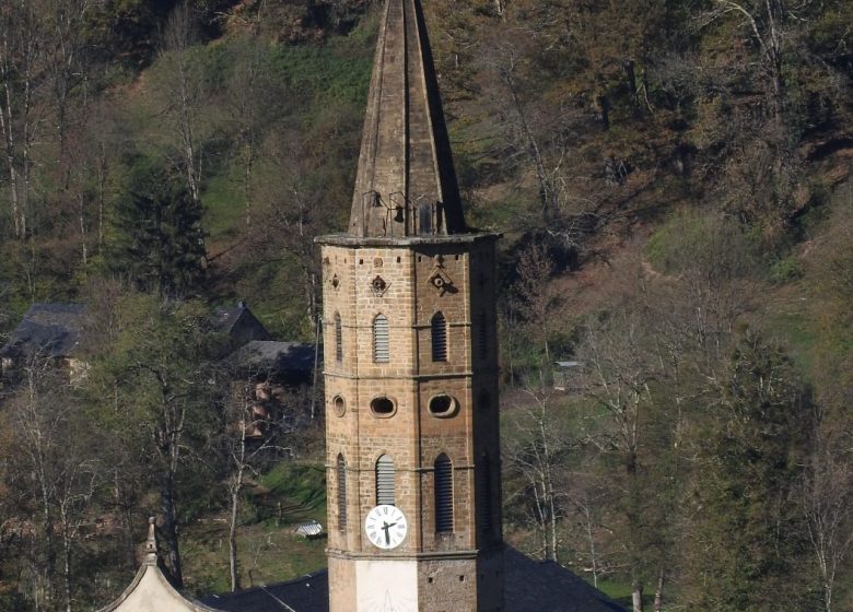 le clocher de Massat