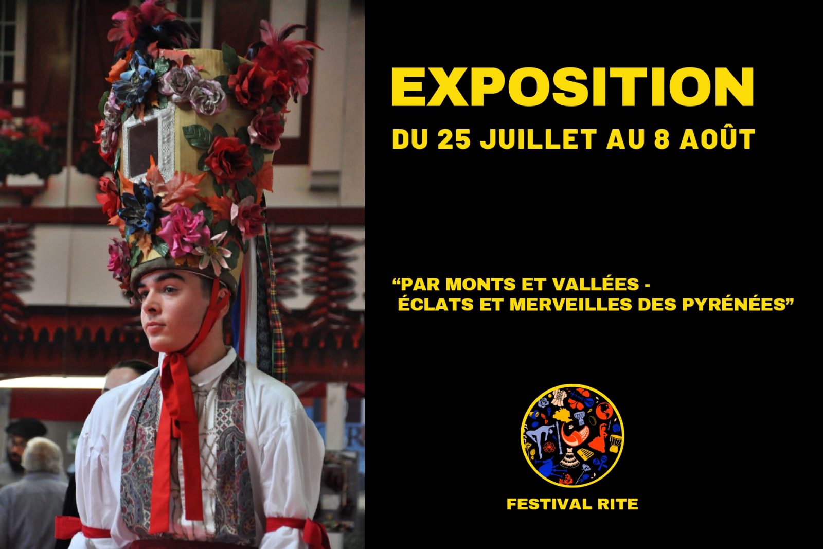Festival RITE 2026 : Exposition  » Par Monts et Vallées – Eclats et Merveilles des Pyrénées »