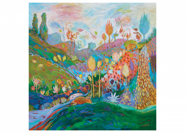Peintures « les mondes originels », entre nature et spiritualité_Saint-Lizier