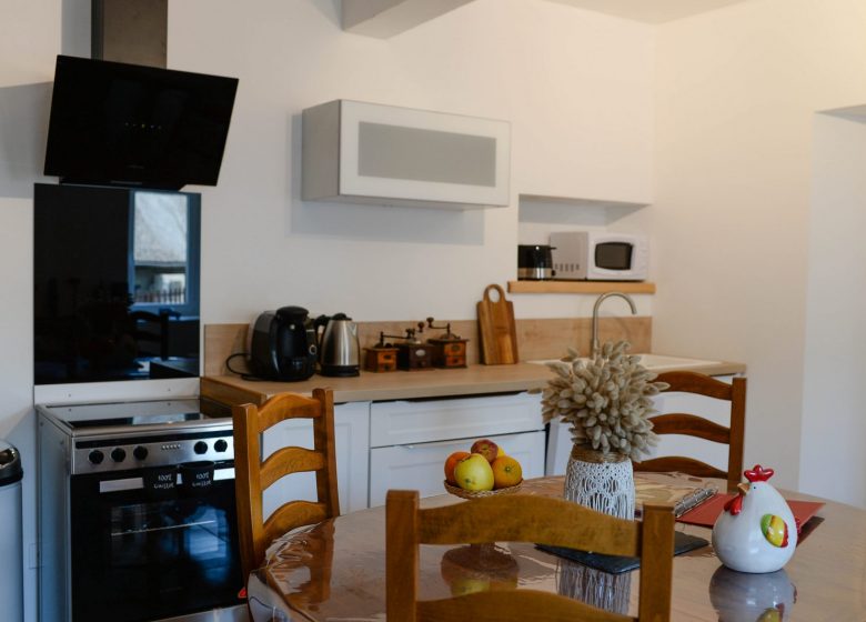 Coin repas de la Maison de Juliette