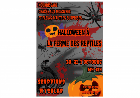 Halloween à la Ferme des Reptiles