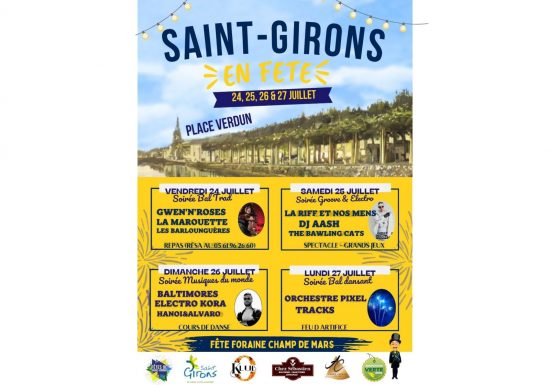 Fêtes de Saint-Girons 2026