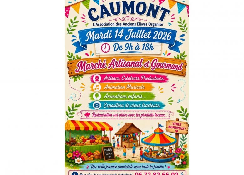 Marché Artisanal et Gourmand_Caumont