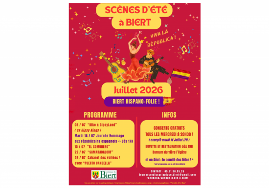 Scènes d&rsquo;Été à Biert : Hommage aux Républicains Espagnols