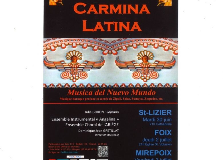 Concert Carmina Latina_Saint-Lizier