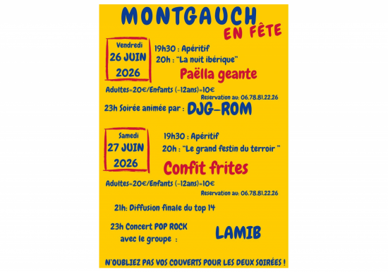 Montgauche en fête !